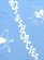 画像4: 【MEGA SALE】40s & Shorties PLAYER TEE CAROLINA BLUE (4)