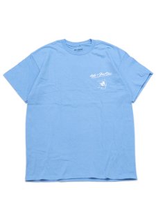 画像2: 【MEGA SALE】40s & Shorties PLAYER TEE CAROLINA BLUE (2)