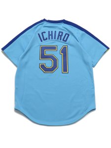 画像2: 【送料無料】MITCHELL & NESS AUTHENTIC JERSEY-MARINERS 10 ICHIRO #51 (2)