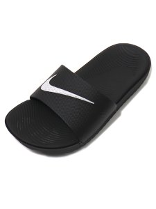 画像3: 【KIDS】NIKE KAWA SLIDE GS/PS BLACK/WHITE (3)