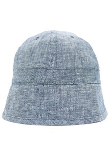 画像4: 【SALE】sublimeroe LINEN SAILOR HAT INDIGO (4)