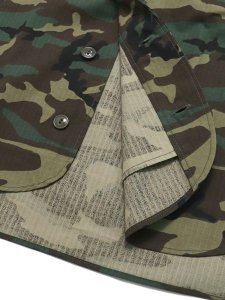 画像5: 【MEGA SALE】KAVU S/S RIPSTOP LOOP SHIRTS WOODLAND (5)