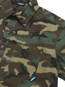 画像3: 【MEGA SALE】KAVU S/S RIPSTOP LOOP SHIRTS WOODLAND (3)