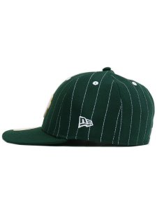 画像3: 【SALE】NEW ERA LP 59FIFTY PINSTRIPE ATHLETICS DK GREEN (3)
