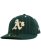 画像1: 【SALE】NEW ERA LP 59FIFTY PINSTRIPE ATHLETICS DK GREEN (1)