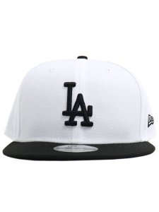 画像2: NEW ERA 9FIFTY LA DODGERS WHITE/BLACK (2)