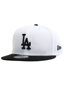 画像1: NEW ERA 9FIFTY LA DODGERS WHITE/BLACK (1)