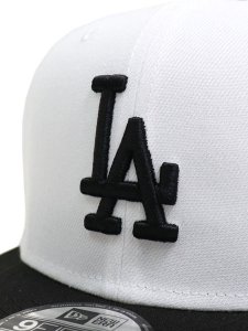 画像6: NEW ERA 9FIFTY LA DODGERS WHITE/BLACK (6)