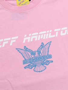 画像3: 【MEGA SALE】DIPLOMATS EMPIRE JEFF HAMILTON PINK TEE (3)