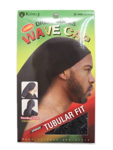 画像1: KING J DREADLOCKS JUMBO WAVE CAP (1)