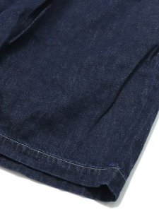 画像6: 【SALE】SCHOTT NEP DENIM 2TUCK SHORTS INDIGO (6)