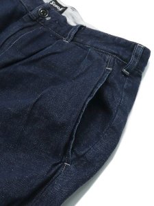画像3: 【SALE】SCHOTT NEP DENIM 2TUCK SHORTS INDIGO (3)
