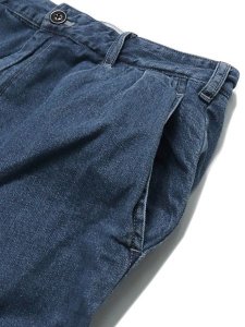 画像3: 【SALE】SCHOTT NEP DENIM 2TUCK SHORTS USED (3)