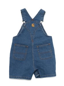 画像2: 【KIDS】CARHARTT KIDS RUGGED FLEX LOOSE DNM SHORTALL-MDW (2)