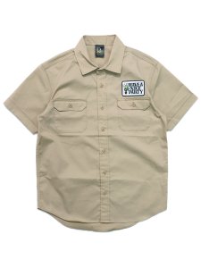 画像1: 【SALE】Rap Attack HAVE A NICE PARTY WORK SHIRT MOCA BEIGE (1)