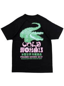 画像1: 【SALE】COLD WORLD FROZEN GOODS GATOR TEE (1)