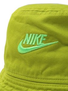 画像5: 【SALE】NIKE NSW FUTURA WASH BUCKET HAT-BRIGHT CACTUS (5)