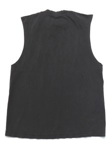 画像2: LOS ANGELES APPAREL SLEEVELESS TEE 6.5oz FINISHED HEM-V.BLK (2)