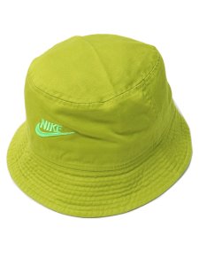 画像3: 【SALE】NIKE NSW FUTURA WASH BUCKET HAT-BRIGHT CACTUS (3)