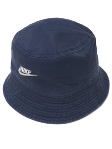 画像3: 【SALE】NIKE NSW FUTURA WASH BUCKET HAT-MIDNIGHT NAVY (3)