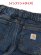 画像7: 【KIDS】CARHARTT KIDS WASHED DENIM DUNGAREE MEDIUM WASH (7)