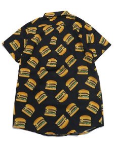 画像2: 【送料無料】IN-N-OUT BURGER DOUBLE-DOUBLE BUTTON-UP SS SHIRT (2)