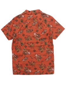 画像2: 【MEGA SALE】PENDLETON S/S ALOHA SHIRT CHILI PALMS (2)