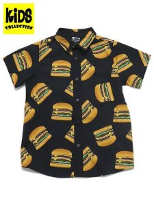 画像1: 【送料無料】【KIDS】IN-N-OUT BURGER YOUTH DOUBLE-DOUBLE BUTTON-UP SS SHIRT (1)