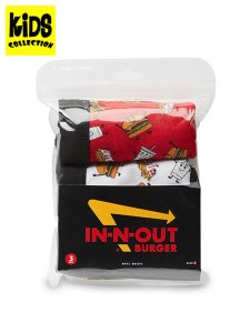 画像1: 【SALE】【KIDS】IN-N-OUT BURGER BOYS BRIEFS 3PACK (1)