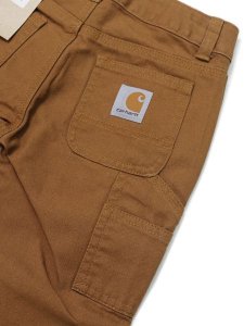 画像5: 【KIDS】CARHARTT KIDS CANVAS DUNGAREE PANT CARHARTT BROWN (5)