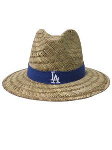 画像2: 【SALE】47BRAND JURASSIC NATURAL STRAW HAT DODGERS (2)