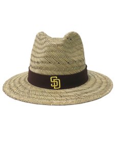 画像2: 【SALE】47BRAND JURASSIC NATURAL STRAW HAT PADRES (2)