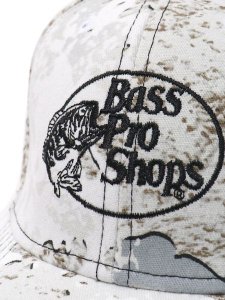 画像6: BASS PRO SHOPS CAMO TONAL LOGO CAP-TRUETIMBER TUNDRA (6)