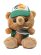 画像1: BASS PRO SHOPS PLUSH STUFFED TRUCKER CAP BEAR GREEN (1)