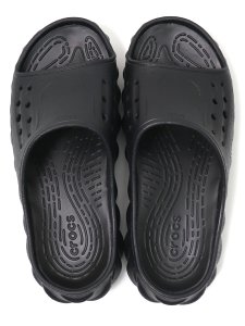 画像4: 【MEGA SALE】crocs ECHO SLIDE BLACK (4)