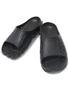 画像3: 【MEGA SALE】crocs ECHO SLIDE BLACK (3)