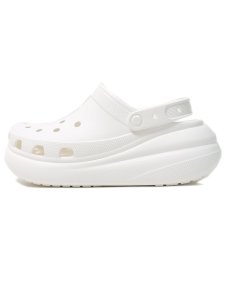 画像1: crocs CLASSIC CRUSH CLOG WHITE (1)