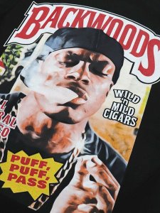 画像3: STREET WEAR SUPPLY BACKWOODS PUFF PUFF PASS TEE (3)