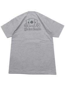 画像2: STREET WEAR SUPPLY BACKWOODS LIFE IS GAMBLE TEE (2)