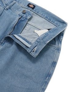 画像4: 【送料無料】DICKIES LOOSE.F DOUBLE KNEE JEANS-LIGHT DENIM (4)