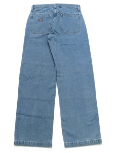 画像2: 【送料無料】DICKIES LOOSE.F DOUBLE KNEE JEANS-LIGHT DENIM (2)