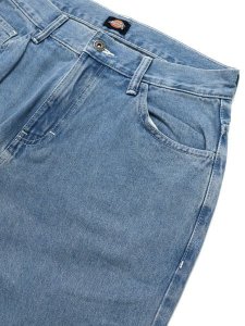 画像3: 【送料無料】DICKIES LOOSE.F DOUBLE KNEE JEANS-LIGHT DENIM (3)