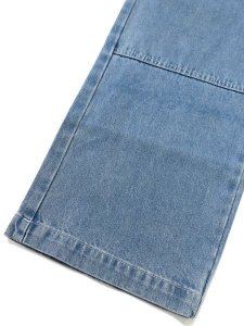画像6: 【送料無料】DICKIES LOOSE.F DOUBLE KNEE JEANS-LIGHT DENIM (6)