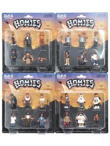 画像1: 【送料無料】HOMIES HOMIES SERIES 13 BLISTER CARD SET OF 4 (1)