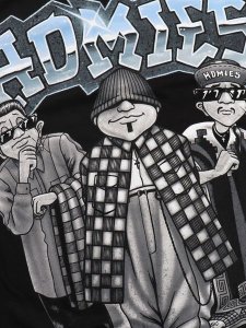 画像3: 【SALE】HOMIES HOMIES EIGHTBALL TRIO HEAVYWEIGHT TEE (3)