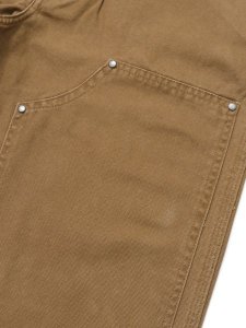 画像6: 【SALE】DICKIES RELAXED.F DOUBLE KNEE DUCK PANT-STW BRN (6)