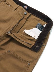 画像4: 【SALE】DICKIES RELAXED.F DOUBLE KNEE DUCK PANT-STW BRN (4)