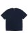 画像1: LOS ANGELES APPAREL 6.5oz GARMENT DYED CREW TEE-NAVY (1)