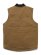 画像2: 【送料無料】DICKIES CANVAS LINED DUCK VEST-STONEWASHED BROWN (2)