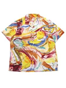 画像1: LEVI'S THE SUNSET CAMP SHIRT ARTSCHOOL DIGITAL (1)